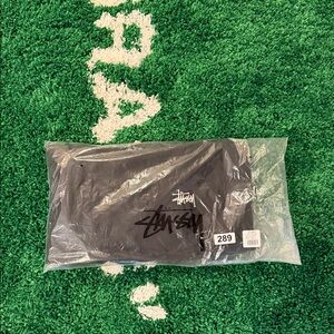 NWT Stussy Black Medium Basic Hoodie